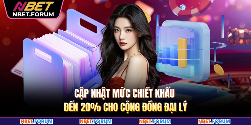Cập nhật mức chiết khấu đến 20% cho cộng đồng đại lý
